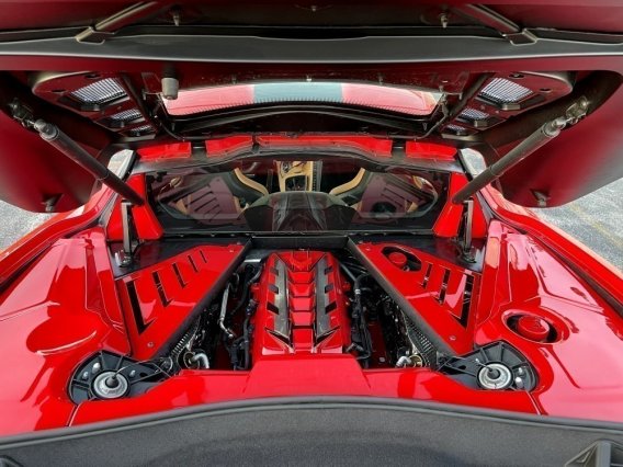 2020-2026 C8 Corvette Steel Painted Engine Bay Filler Covers