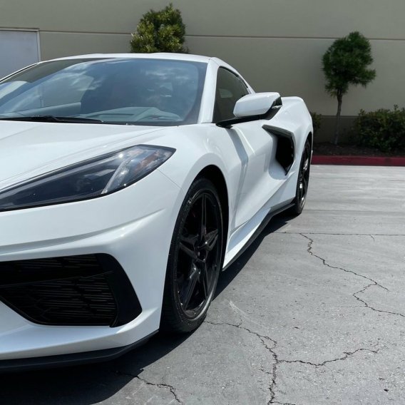 2023-up C8 Corvette ZL1 Addons Side Skirt Extensions