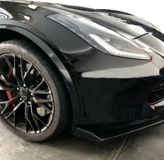 2014-19 C7 Corvette Oracle LED Black Ghosted Side Marker Lights