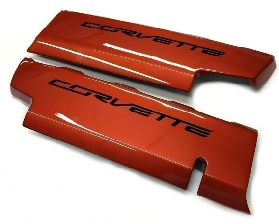 C7 Corvette Painted Fuel Rail Covers Smoothie
