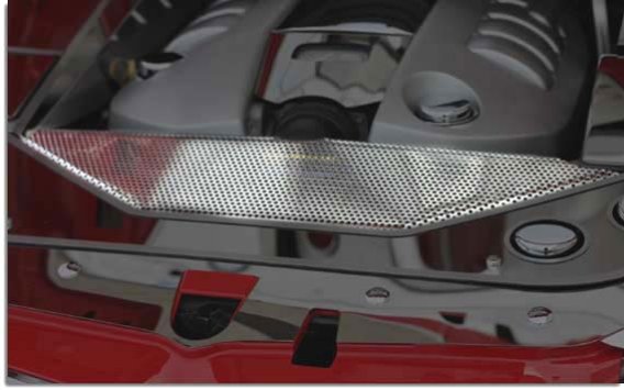 2008-2009 Pontiac G8 Stainless Perforated Air Capacitor Cover