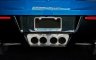 C7 Corvette Stingray Exhaust Port Filler Panel with Stock Exhaust