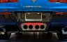 C7 Corvette Stingray Exhaust Port Filler Panel with Stock Exhaust